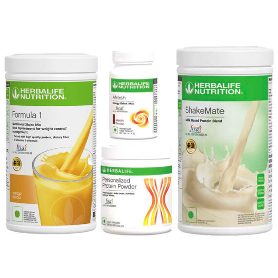 Herbalife Weight Loss Kit Mango Flavour – Pack of 4 (1250g)